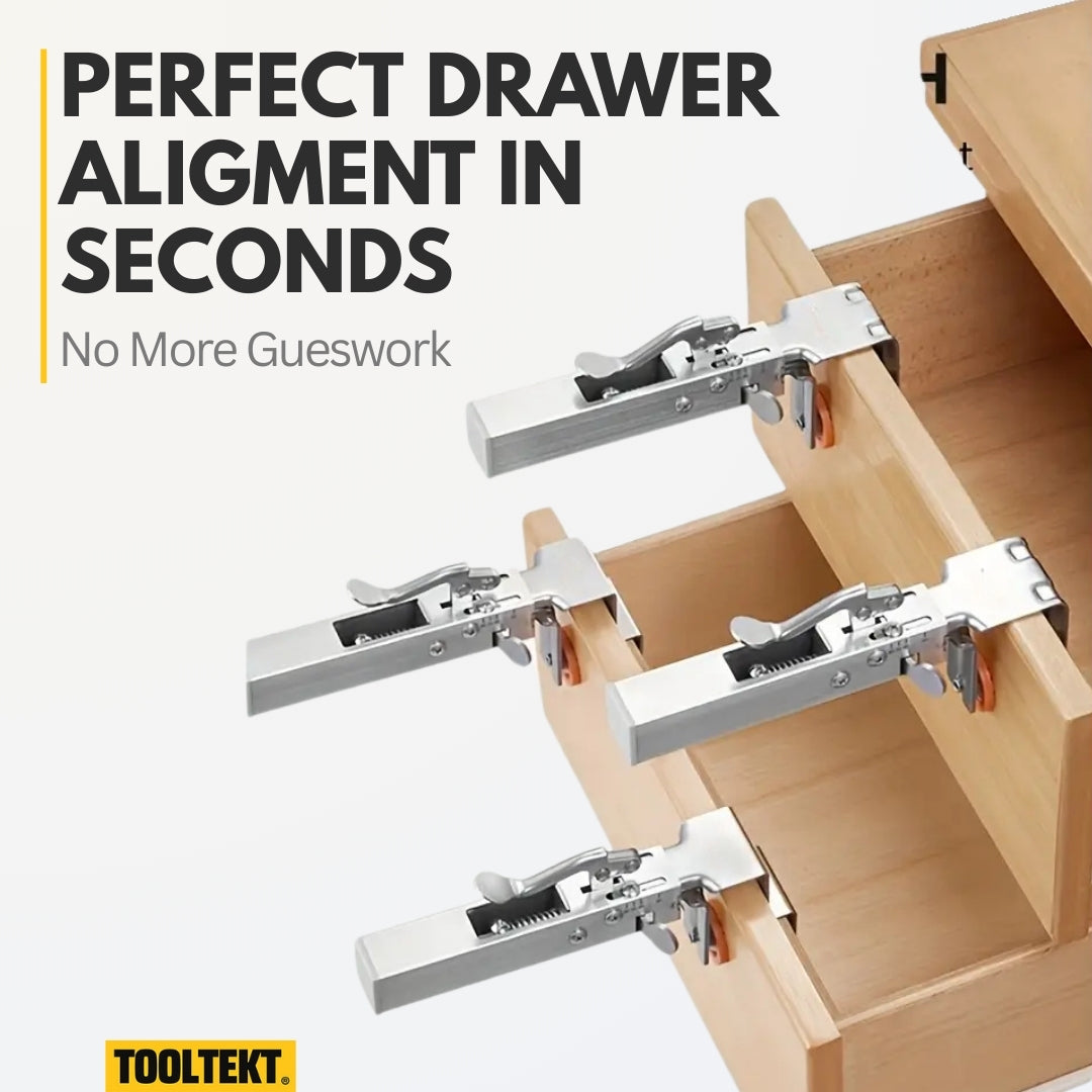 Tooltekt® Drawer Front Installation Clamps