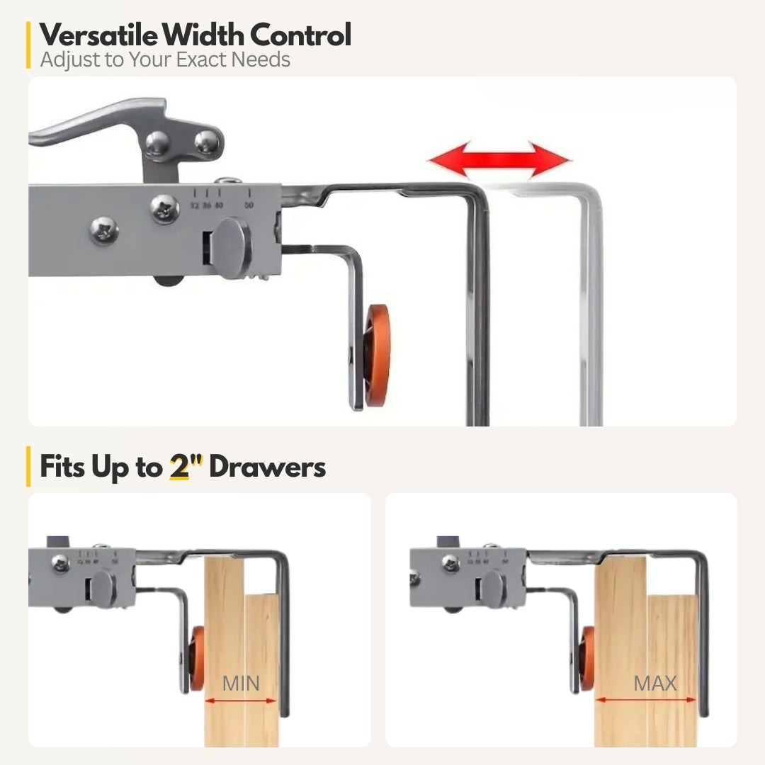 Tooltekt® Drawer Front Installation Clamps