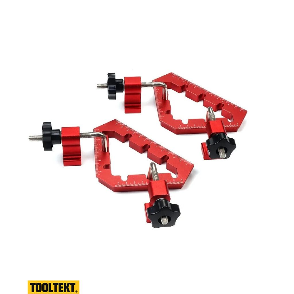 Tooltekt® Clamping Squares 90/45 Degree Corner Clamps (6 pcs)