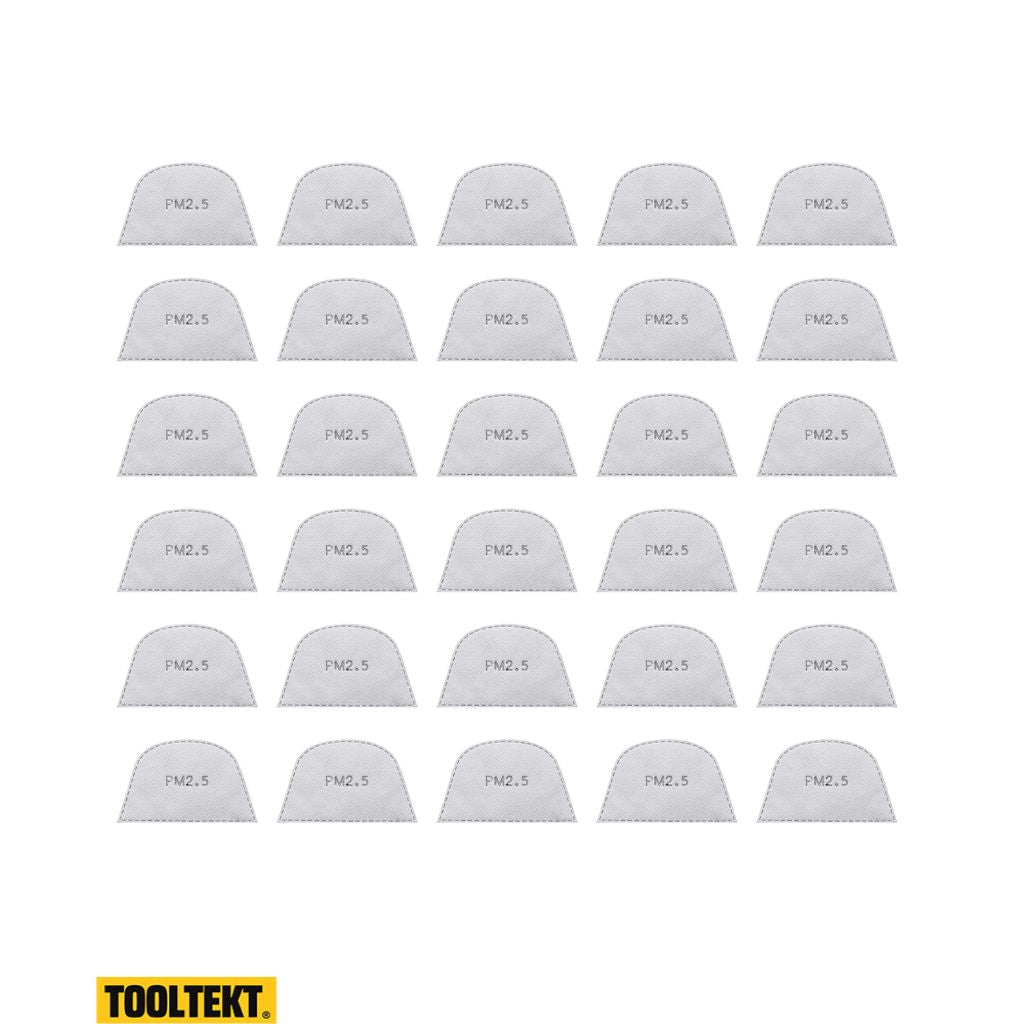 Tooltekt® Anti-Dust Filters for Face Shield (40pcs)