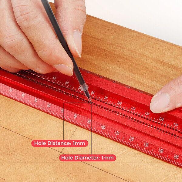 Levoite™ Precision Woodworking T-SQUARES Scribing Ruler levoite