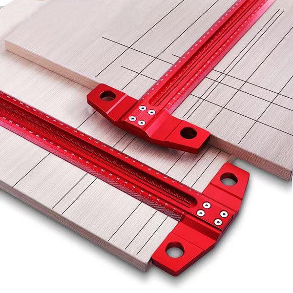 Levoite™ Precision Woodworking T-SQUARES Scribing Ruler levoite