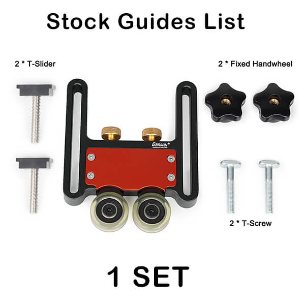 Levoite Precision Clear Cut Stock Guides for Table Saw