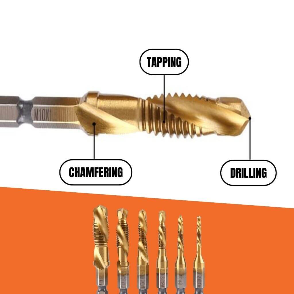 Tooltekt® Cobalt PowerDrill Set (6 pcs)