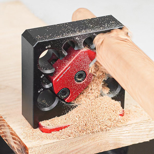 Levoite™ Levoite Dowel Making Jig Wooden Dowel Making Router Jig - 8 Hole