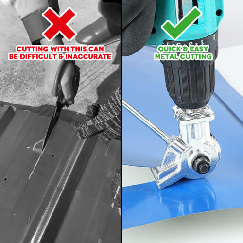 Tooltekt® Electric Drill Shears Attachment Cutter