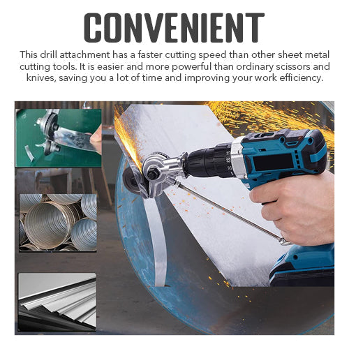 Tooltekt® Electric Drill Shears Attachment Cutter