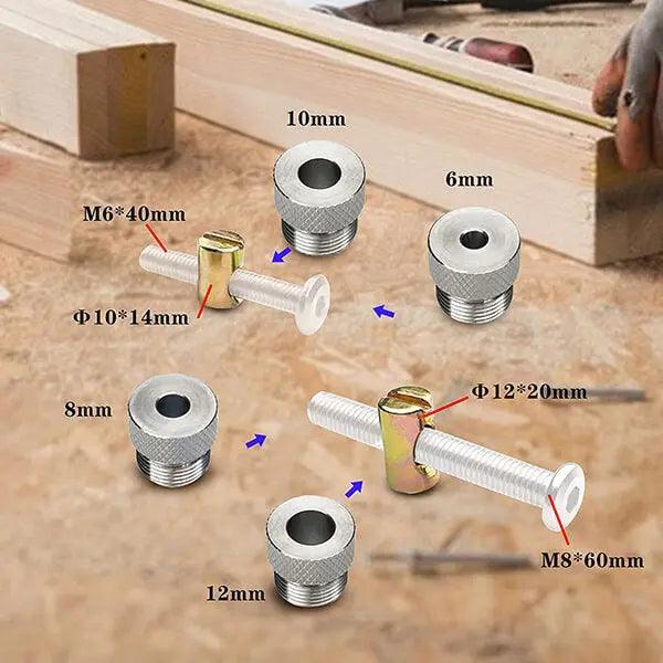 Levoite Universal Cross Dowel Flat Head Screw Jig levoite