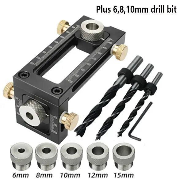 Levoite Universal Cross Dowel Flat Head Screw Jig levoite