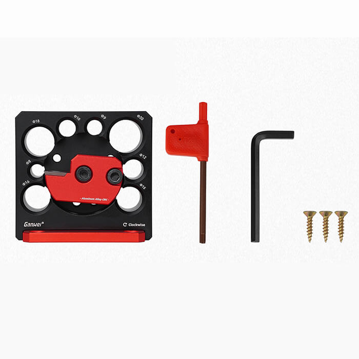 Levoite™ Dowel Maker Jig Dowel Making Router Jig - 8 Hole