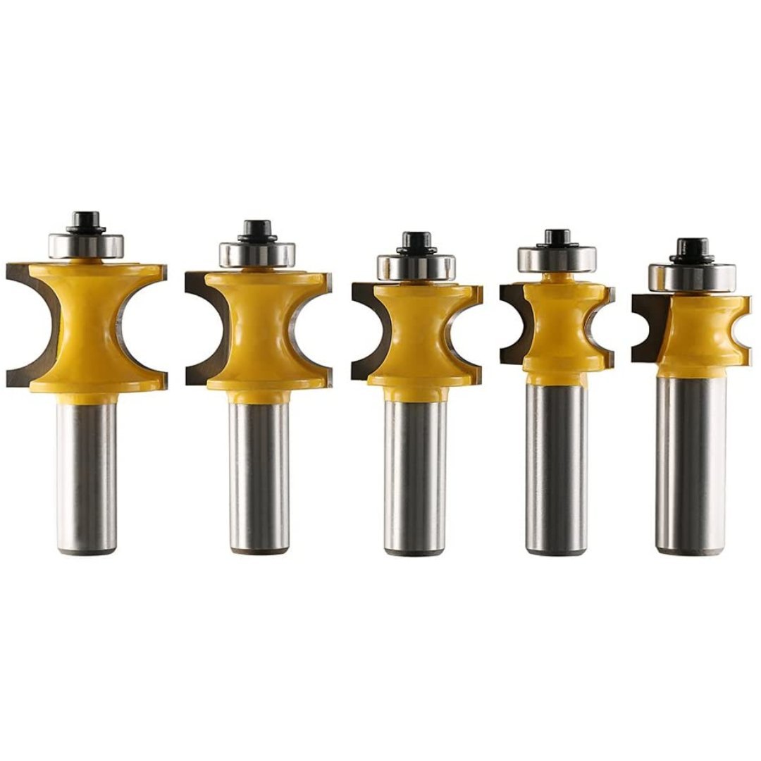 Tooltekt® Bullnose Router Bits - 1/2" Shank