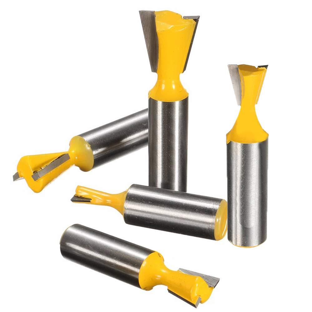 Tooltekt® Dovetail Router Bits - 1/2" Shank