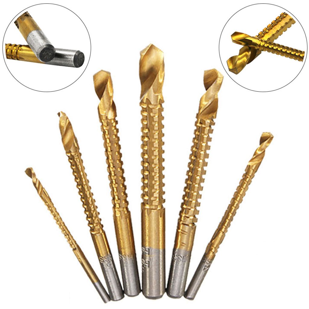 Tooltekt® Sawtooth Drill Bit Set (6 Pcs)