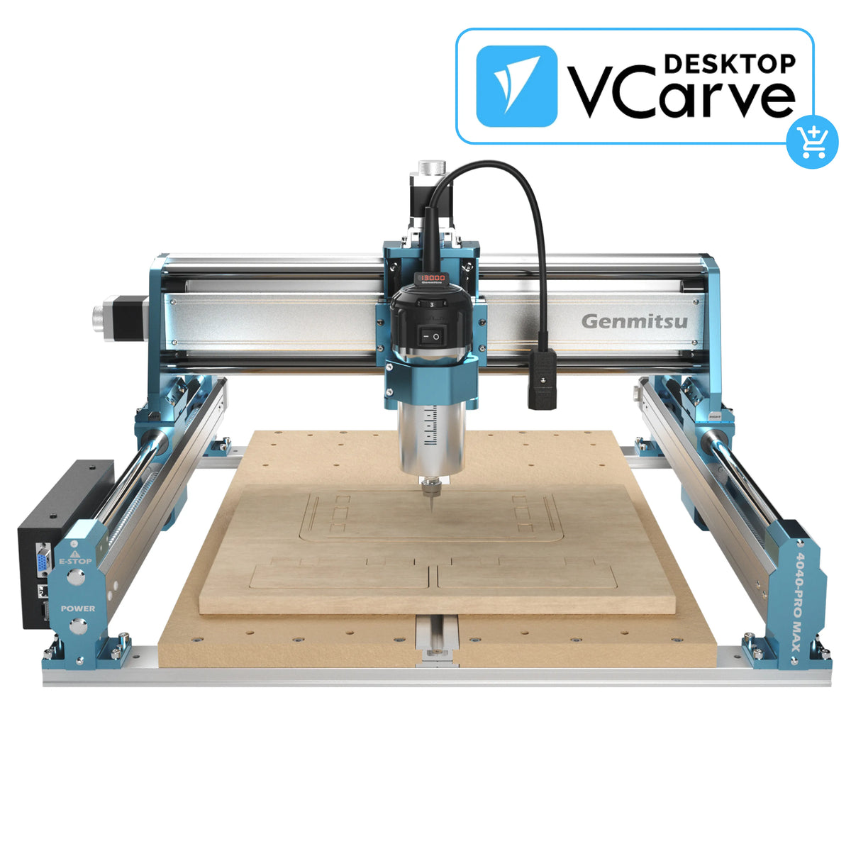 Genmitsu 4040-PRO MAX desktop CNC router, photo 9