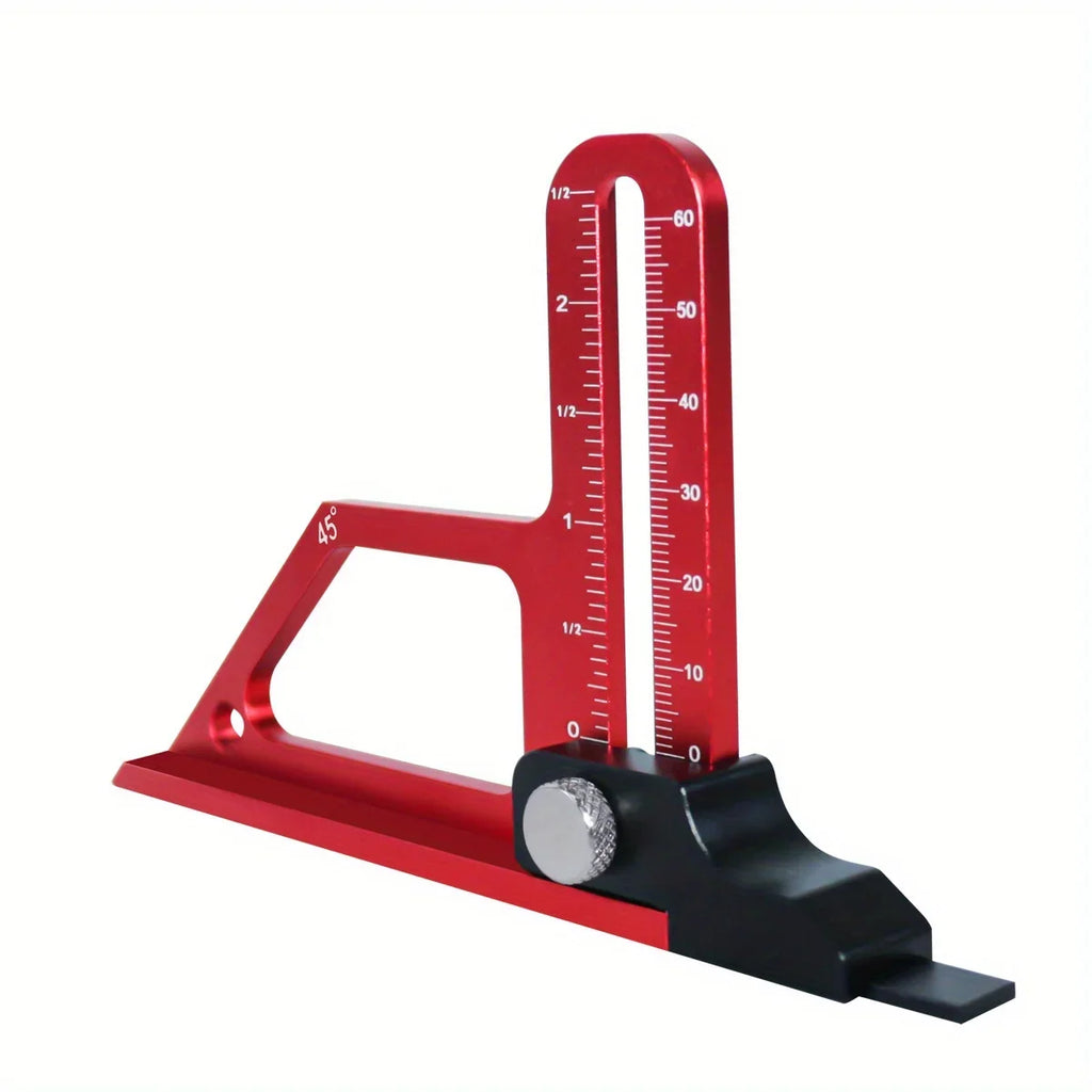 Table saw and router height setting gauge, photo 7