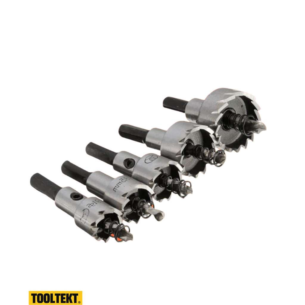 Tooltekt carbide hole saw set for metal