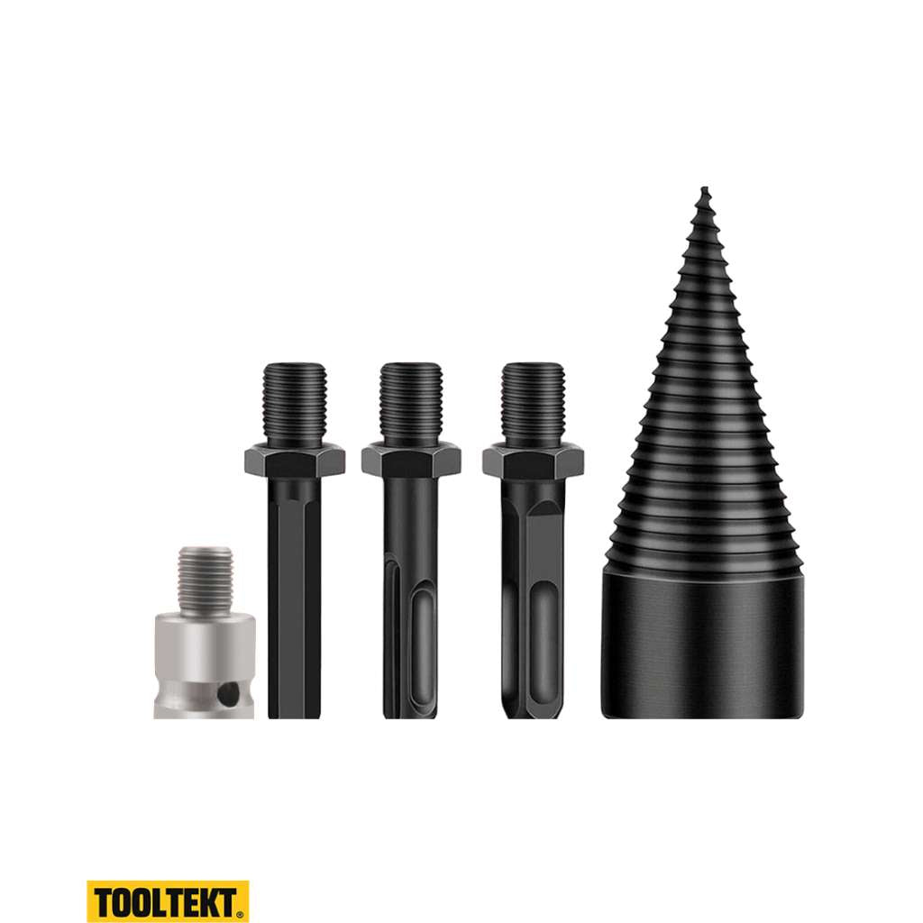 Tooltekt firewood splitting drill bit
