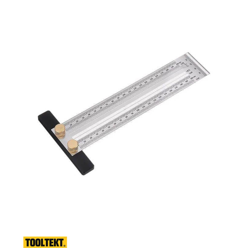 Tot Measuring Ruler Tooltekt® Pro T-Ruler Measure Mark Scribing Ruler