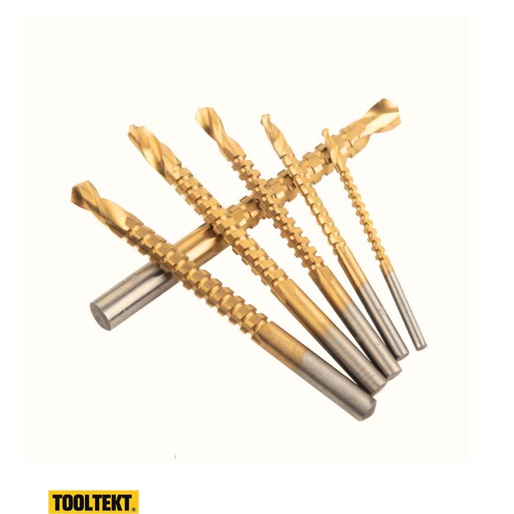 Tooltekt sawtooth drill bit set