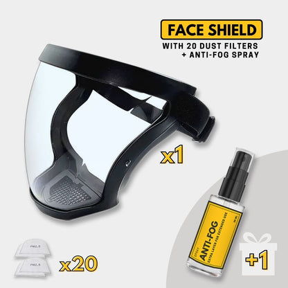 Tooltekt® Anti-Staub-Gesichtsschutz 