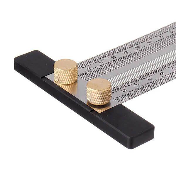Tooltekt® Pro T-Ruler Measure Mark Scribing Ruler