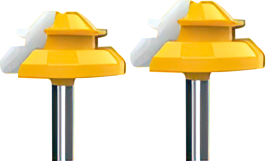 TimberLock® 45° Lock Miter Router Bit - 1/2